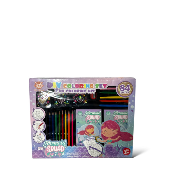 Mermaid Drawing Set 3+ Age