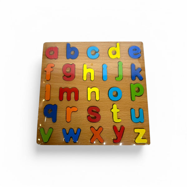 ABC Alphabets Puzzle Thick Wooden 3D Board