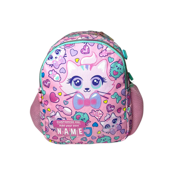 13 Inch Kitty School Bag by Vest for Playgroup Girls