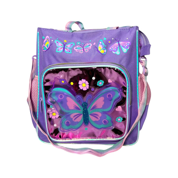 13 Inch Cross Body Butterfly Bag By Vest For Girls