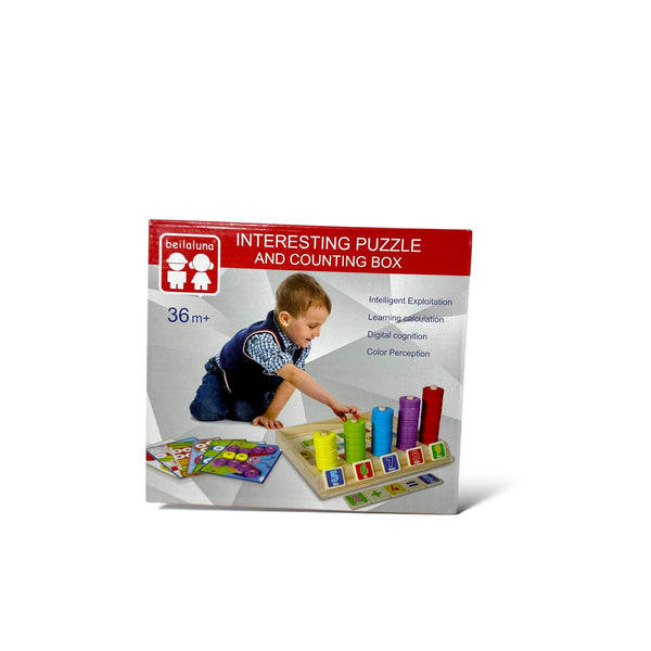 Puzzle Counting Box 3+Age