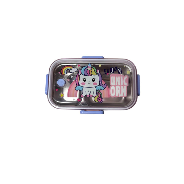 Unicorn Stainless Metal Lunchbox for Girls