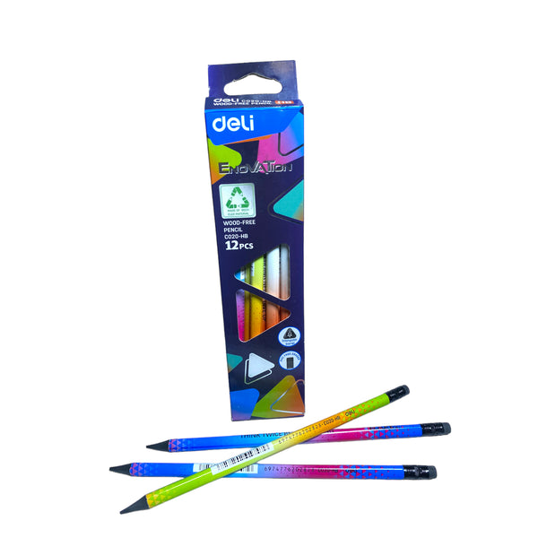 Deli-EC020-2B Wood Free Pencil